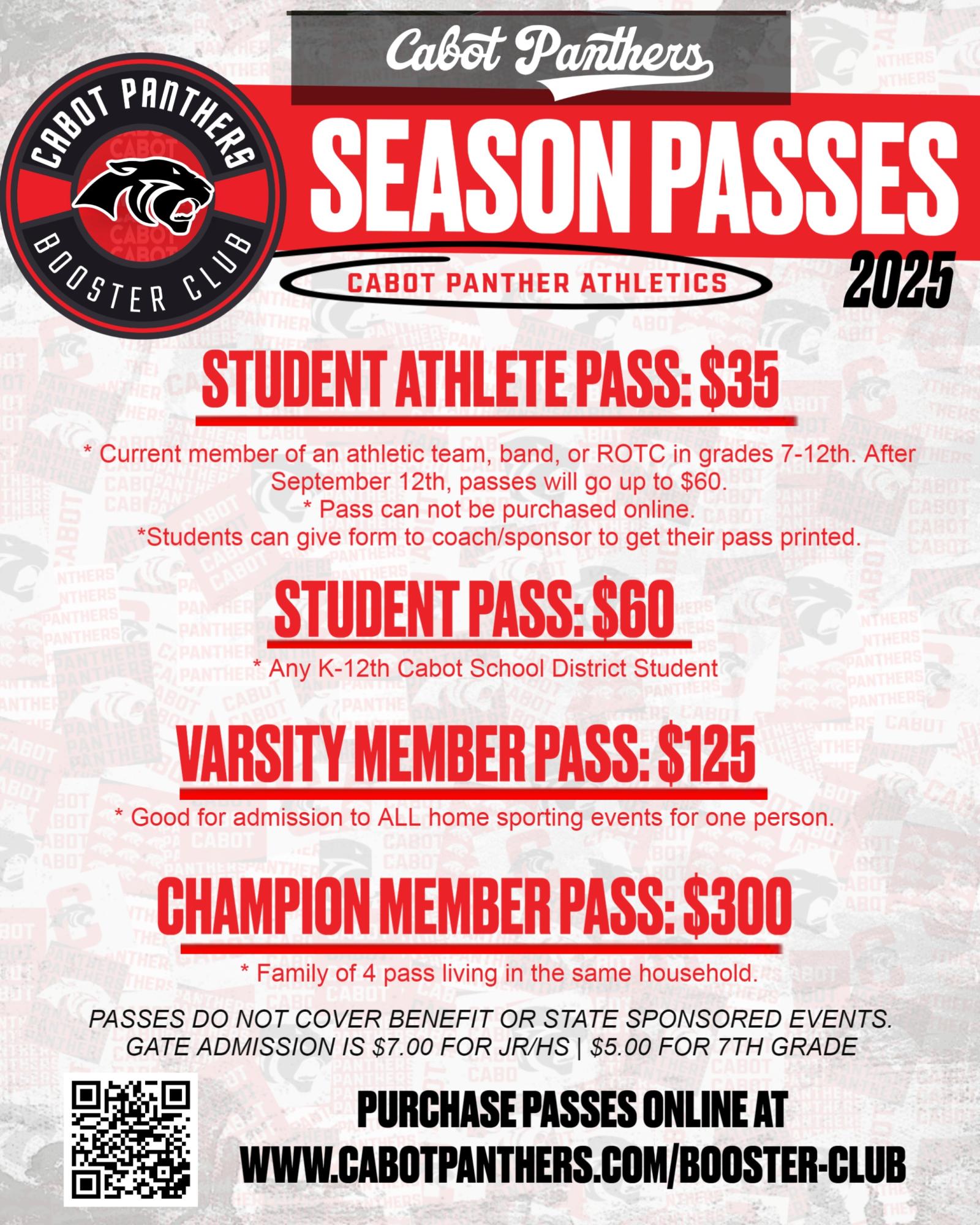 Athletic Passes